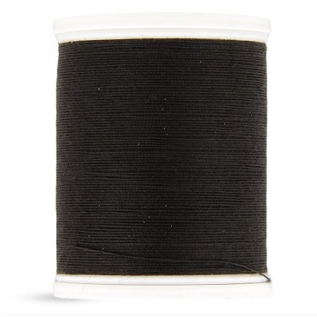 Fil polyester 500m marron foncé