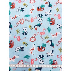 COTON 150 - Animaux du monde