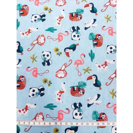 COTON 150 - Animaux du monde