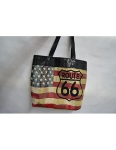 patron, sac à main, sac route 66, usa, fiche explicative