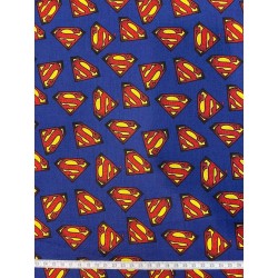 Superman fond bleu