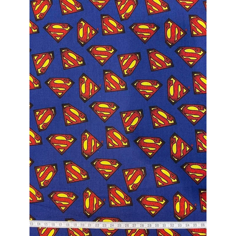 Superman fond bleu