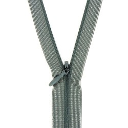 Mercerie - Fermeture éclair invisible gris foncé