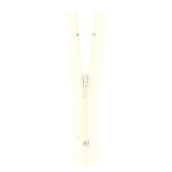 Fermeture éclair écrue non séparable