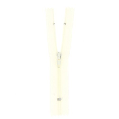 Fermeture éclair écrue non séparable