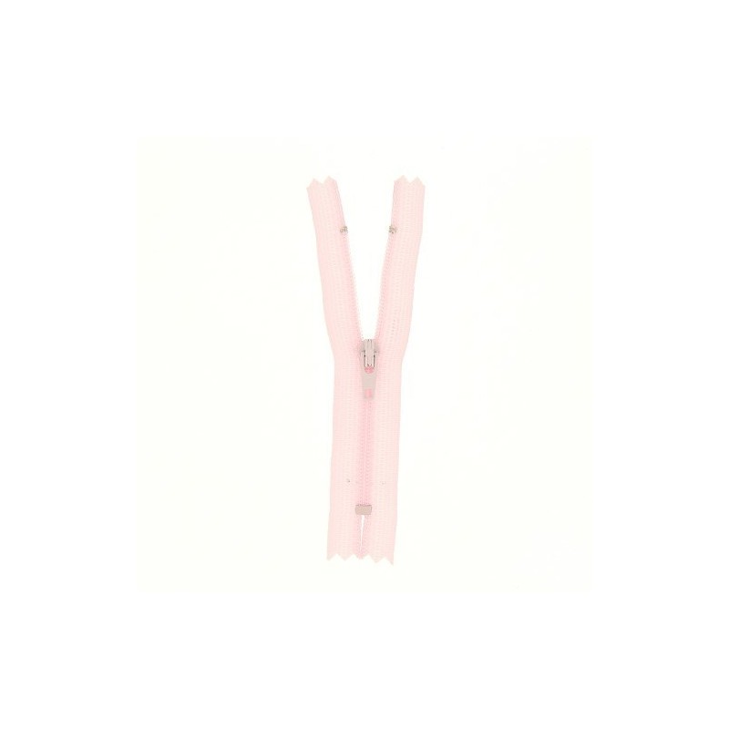 Fermeture éclair rose