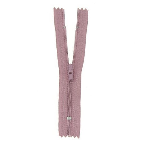 Fermeture à glissière lie de vin