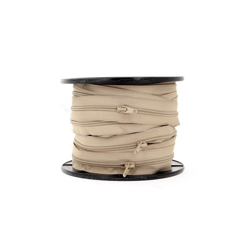 Fermeture à glissière au mètre