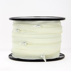 Fermeture à glissière au mètre