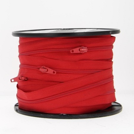 Fermeture à glissière au mètre