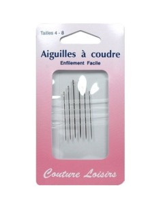 mercerie, accessoire, aiguille à coudre, enfilage facile