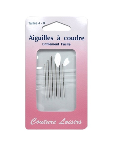 mercerie, accessoire, aiguille à coudre, enfilage facile