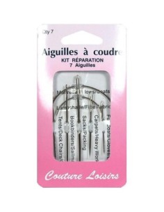 mercerie, accessoire, aiguille à coudre, aiguille courbée