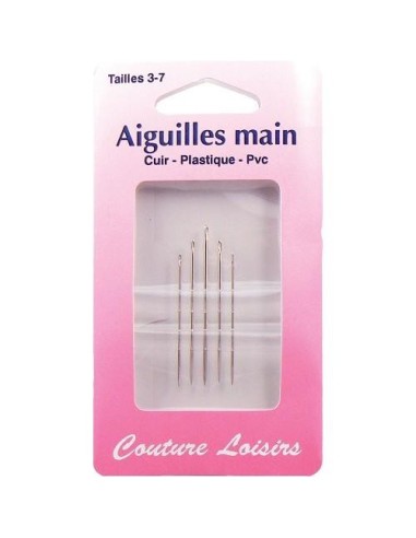 mercerie, accessoire, aiguille à coudre, cuir, plastique