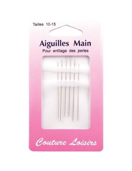 mercerie, accessoire, aiguille, enfilage de perles