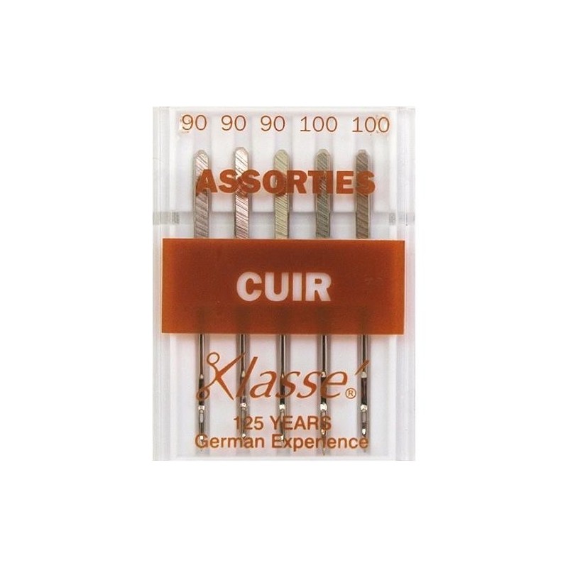 Mercerie - Assortiment d'aiguilles cuir