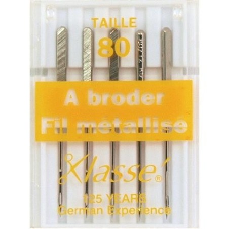 Mercerie - à broder, fil métallisé