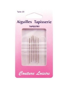 mercerie, accessoire, aiguille à coudre, tapisserie, bout rond