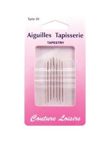 mercerie, accessoire, aiguille à coudre, tapisserie, bout rond