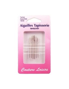 mercerie, accessoire, aiguille à coudre, tapisserie, bout rond