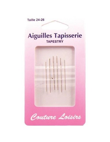 mercerie, accessoire, aiguille à coudre, tapisserie, bout rond