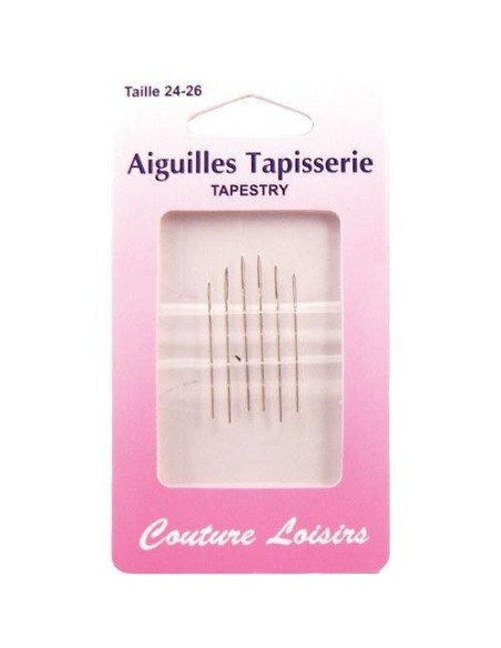 mercerie, accessoire, aiguille à coudre, tapisserie, bout rond