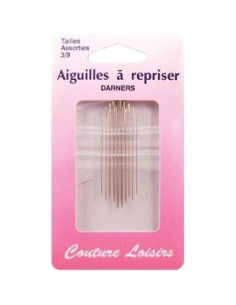 mercerie, accessoire, aiguille à repriser