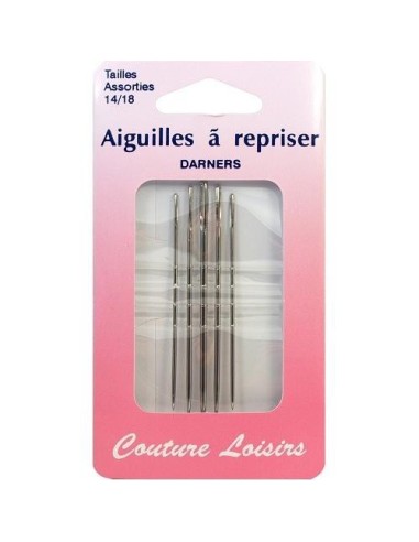 mercerie, accessoire, aiguille à repriser