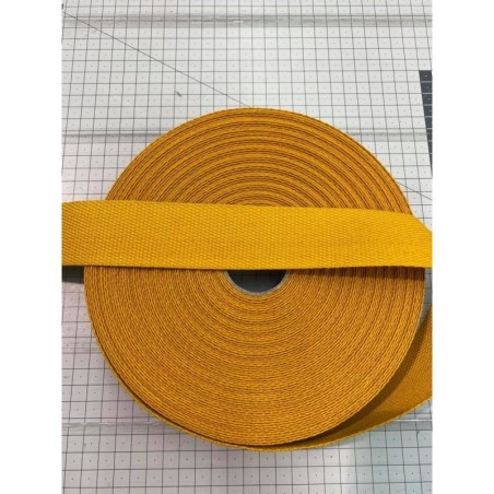 Sangle 40mm - Polyester moutarde