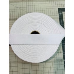 Sangle 40mm - Polyester blanche