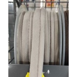 Mercerie - Passepoil polycoton 15mm rouge