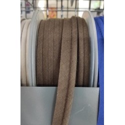 Mercerie - Passepoil polycoton 15mm marron