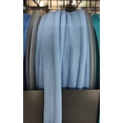 Mercerie - Passepoil polycoton 15mm bleu ciel