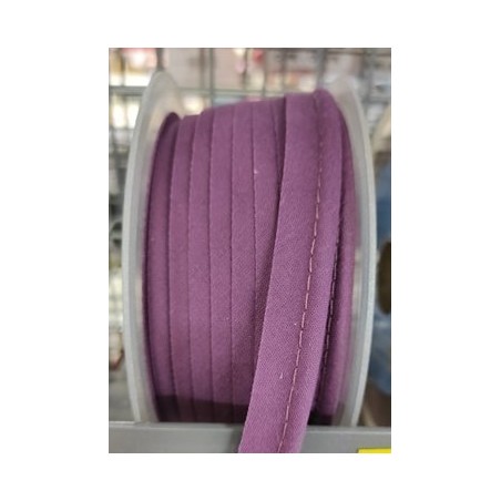 Mercerie - Passepoil polycoton 15mm violet