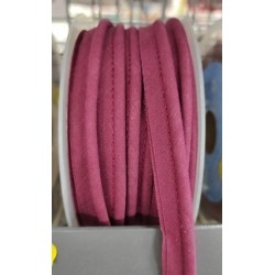 Mercerie - Passepoil polycoton 15mm lie de vin