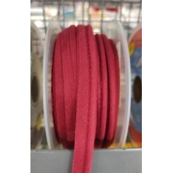 Mercerie - Passepoil polycoton 15mm bordeaux