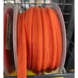 Mercerie - Passepoil polycoton 15mm orange 