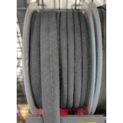 Mercerie - Passepoil polycoton 15mm gris