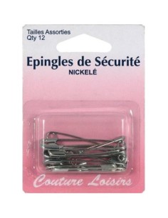 mercerie, boite d'épingles de sécurité, accessoires couture