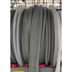 Mercerie - Passepoil polycoton 15mm gris marron
