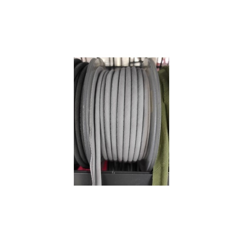 Mercerie - Passepoil polycoton 15mm gris claire
