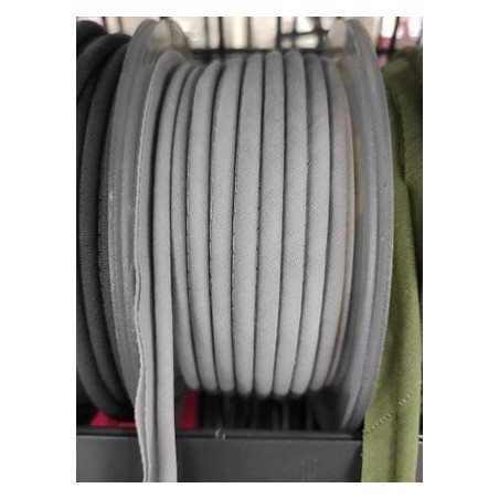 Mercerie - Passepoil polycoton 15mm gris claire