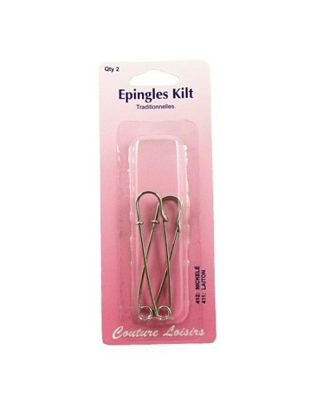 mercerie, épingles kilt, accessoires couture