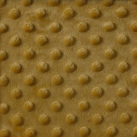 Minky - Tissu doudou camel