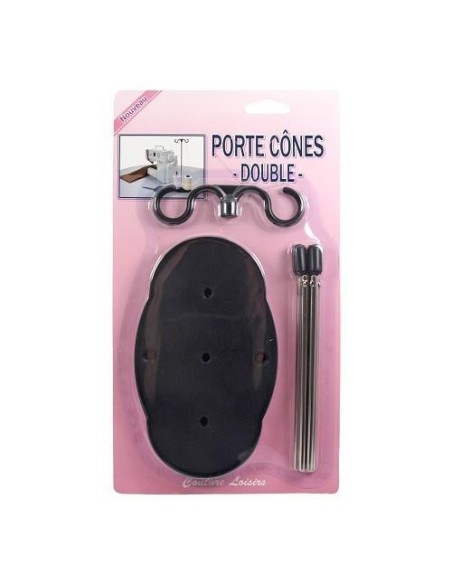 mercerie, porte cône double, accessoire machine à coudre