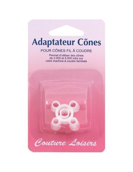 mercerie, adaptateur cônes de fil