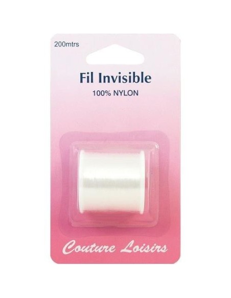 mecerie, fil invisible, transparent, nylon