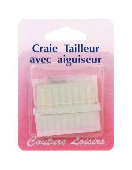 mercerie, craie tailleur aiguiseur, marquage tissu