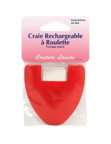 mercerie, craie rechargeable à roulette, marquage tissu