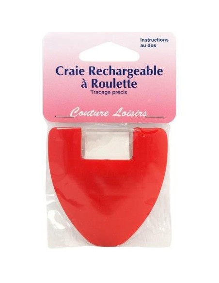 mercerie, craie rechargeable à roulette, marquage tissu